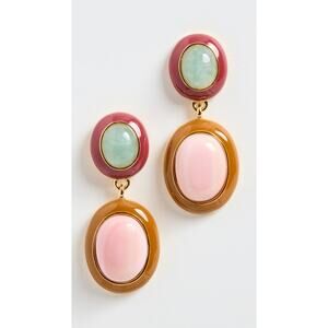 Lizzie Fortunato Papaya Earrings In Pink Conch - OS